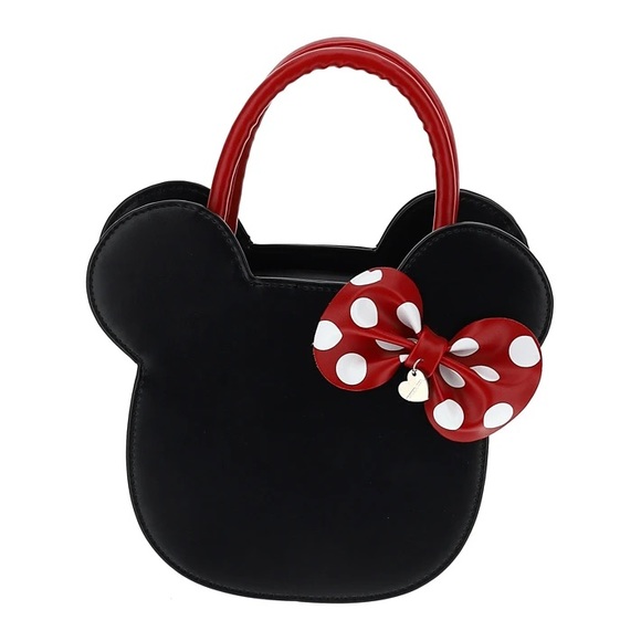 MonnaLisa Other - MONNALISA MINNIE MOUSE FAUX LEATHER HANDBAG